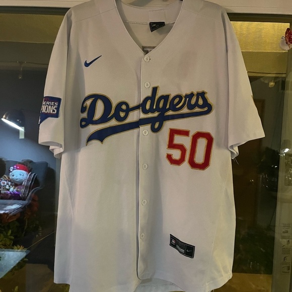Mookie Betts Los Angeles Dodgers
Men's Nike Dri-FIT ADV MLB Elite Jersey 48 - Picture 1 of 11